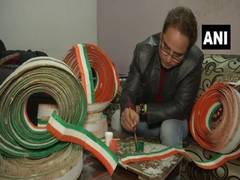 
      
      Amritsar school teacher makes national flag with 71,000 toothpicks
      
      