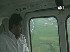 
      
       Jagan Reddy undertakes aerial survey to review...
      
      