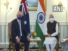 
      
      Ahead of Quad Summit, PM Modi discusses economic,...
      
      