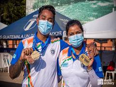 
      
      Archery World Cup: Indian archers Atanu Das and Deepika...
      
      