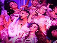 
      
      Ariana Grande returns to Grammy stage with three-song medley
      
      