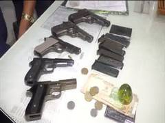 
      
      West Tripura: Haul of arms-ammunition seized, 3 arrested
      
      