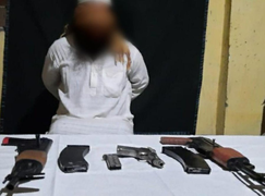
      
      Arms smuggler apprehended in Manipur
      
      