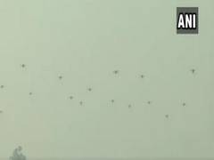 
      
      Indian Army demonstrates drone swarms during Army Day parade
      
      