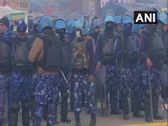 
      
      Security heightened at Red Fort, Singhu border post farmers'...
      
      