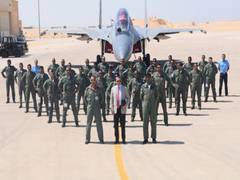 
      
      IAF takes part in Tactical Leadership Programme with EAF
      
      