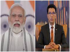 
      
      PM Modi thanks Madagascar President
      
      