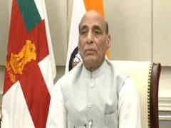 
      
      Rajnath Singh exhorts companies to join India's 'Make for World'
      
      