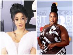 
      
      Cardi B receives bouquet of flowers from Lizzo with...
      
      