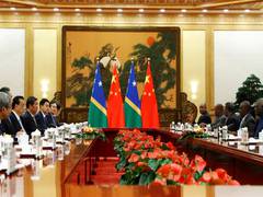 
      
      China expanding influence in Pacific through economics
      
      