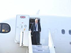 
      
      UK PM Boris Johnson arrives in India for two-day visit
      
      