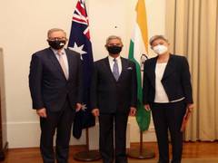 
    Jaishankar congratulates new Australian counterpart Penny Wong
    