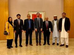 
      
      US holds talks with Taliban on Afghan bank reserves
      
      