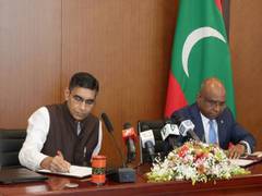 
      
      India, Maldives sign MoUs to implement seven development projects
      
      