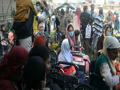 
      
      Indian Army organises free medical camp for disabled people...
      
      