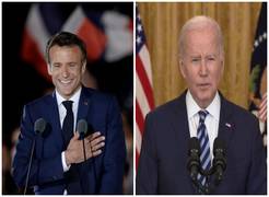 
      
      Biden congratulates Macron on re-election
      
      