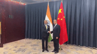 
      
      EAM Jaishankar meets Chinese counterpart Wang Yi in Astana
      
      