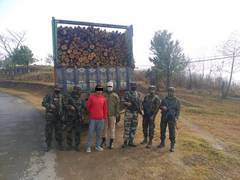 
      
      Assam Rifles troops recover smuggled timber worth Rs 96 lakh...
      
      
