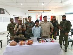 
      
      Assam: ULFA cadre apprehended, explosive devices recovered
      
      