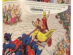 
      
      Uncanny! Asterix comic featured masked villain  'Coronavirus'...
      
      
