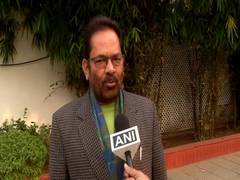 
      
      Mukhtar Abbas Naqvi slams Opposition for supporting anti-CAA...
      
      
