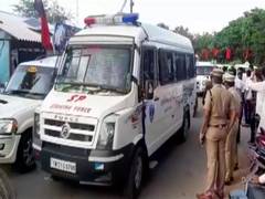 
      
      Tamil Nadu police detains Stalin's son 
      
      