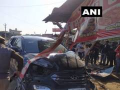
      
      Former India skipper Mohammad Azharuddin escapes unhurt after...
      
      