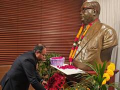 
      
      UK: India High Commission commemorates 67th Mahaparinirvan Diwas
      
      