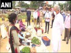 
      
      C'garh CM inspects supply, availability of essential items
      
      