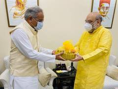 
      
      Baghel writes to Amit Shah, seeks approval for new, pending...
      
      