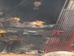 
      
      Fire breaks out at cardboard factory in Delhi's Bawana...
      
      