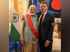 
      
      'Honour for India: PM Modi after accepting France's highest award
      
      