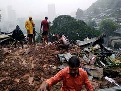 
      
      Maharashtra: 6 houses damaged due to landslide in Kalwa East
      
      