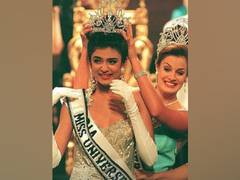 
      
      Sushmita Sen celebrates 27th Miss Universe crowning...
      
      
