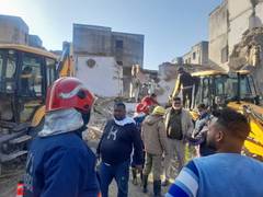 
      
      Delhi: Portion of building collapses in Bawana's JJ colony, 3...
      
      
