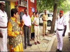 
      
      Puducherry: L-G Kiran Bedi meets traffic cops at East Traffic...
      
      