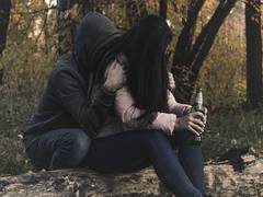 
    People with alcoholic parents have impaired brain transition ability 
    