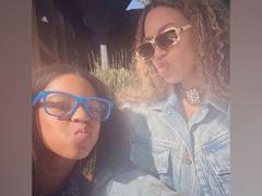 
      
      Beyonce shares glimpses of beach outing with her kids
      
      