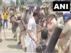 
      
      Congress, farm leaders condemn lathi-charge on protesting...
      
      