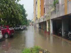 
      
      Ghaziabad residential colony gets inundated in heavy rains
      
      