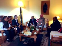 
      
      Jaishankar meets Nepal's ex-PM Baburam Bhattarai
      
      