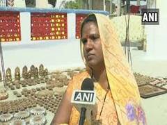 
      
      Bhopal-based self-help group prepares eco-friendly cow-dung lamps
      
      