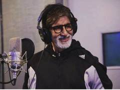 
      
      Big B back on sets of 'Chehre' to shoot for the title track video
      
      