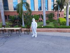 
      
      Combating COVID-19: DRDO develops bio suit with seam sealing glue
      
      