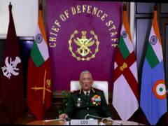
      
      Delhi: Pre-recorded video of CDS Rawat played at 'Swarnim...
      
      