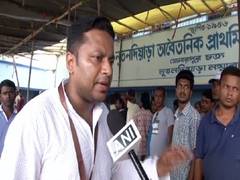 
      
      WB: Special ink mark placed on TMC symbol on EVM, says BJP...
      
      