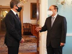 
      
      Foreign Secretary Shringla, US Secretary of State Blinken...
      
      