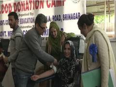 
      
      Srinagar B.Ed college organises blood donation camp
      
      
