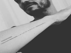 
      
      Orlando Bloom misspells son's name in new morse code tattoo
      
      