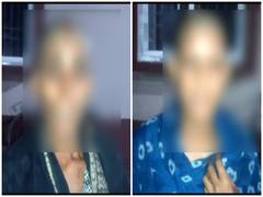 
      
      Bihar: Mother-daughter duo's heads tonsured for protesting...
      
      